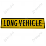 Reflective Aluminum Sign For Vehicle - Aluminum Hinged Oversize Load Signs